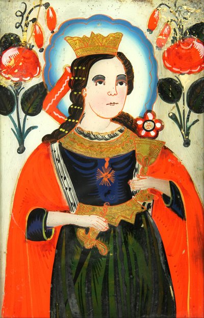 Saint Varvara by Unbekannt Unbekannt